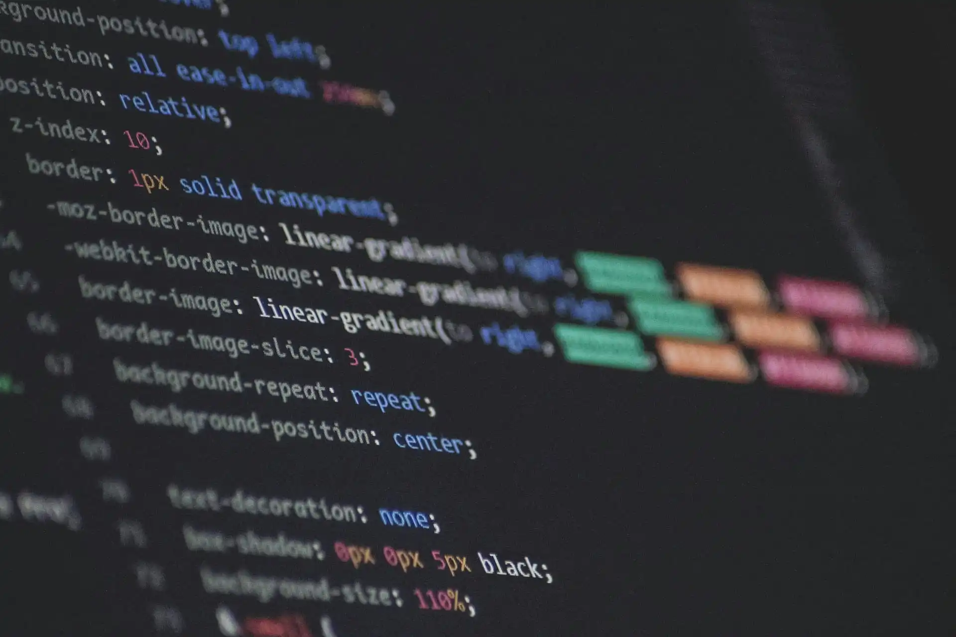 Software development background